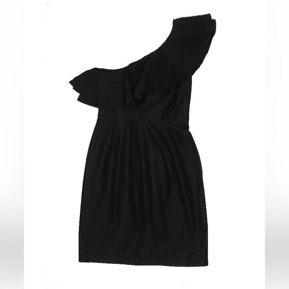 J crew black cocktail dress 00 petite